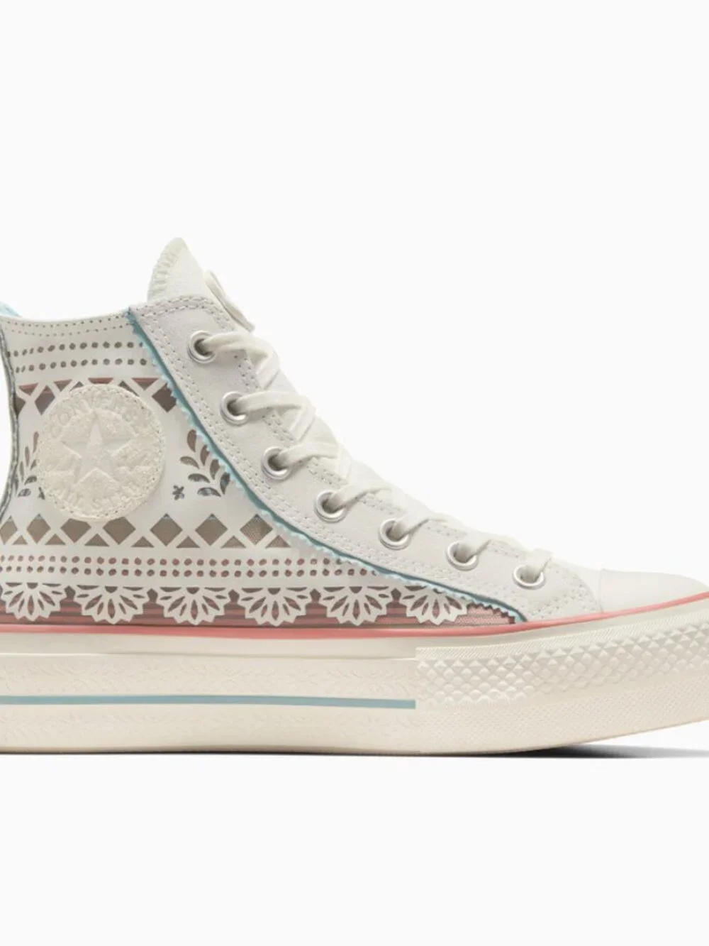 Converse Chuck Taylor All Star Lift Day of the Dead W10.5: Worn Twice